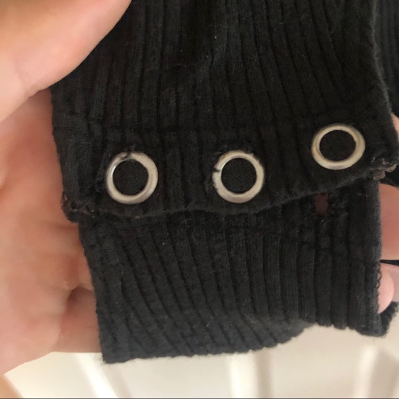 Black High Neck Bodysuit - Picture 5 of 5